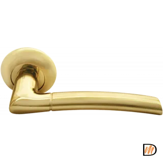 Ручка дверная RAP 6 золото матовое/золото  MSK-9008774