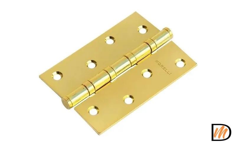 Петля стальная универсальная MS 100X70X2.5-4BB золото  MSK-9008572