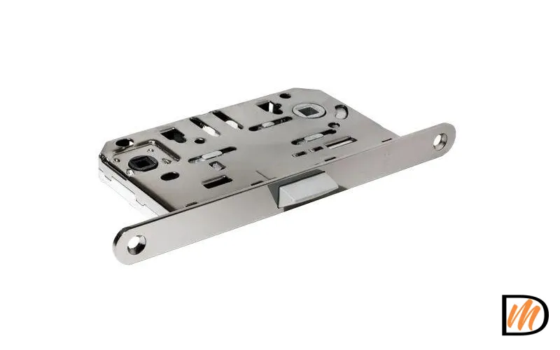 Защелка бесшумная многофункциональная 1895P никель матовый  MSK-9009135