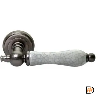 Ручка дверная MH-42-CLASSIC серебро старое матовое/серый  MSK-9011398