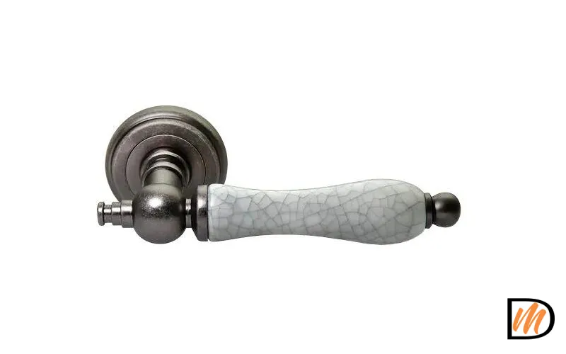 Ручка дверная MH-42-CLASSIC серебро старое матовое/серый  MSK-9011398
