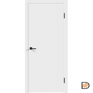 Дверное полотно Экошпон Galant глухое 800х2000 цвет Белый Эмалит Левое/Правое VD023213