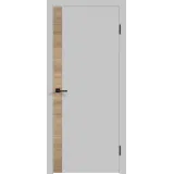 Дверное полотно Экошпон Galant DUO 1 800х2000 цвет Светло-серый Эмалит Левое/Правое VD023269