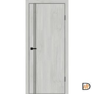 Дверное полотно SOFTWOOD Galant M2 900х2000 цвет Орех американский светлый Левое/Правое VD025981