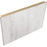 Добор телескопический Экошпон цвет Санторини белый 150х 8х2150  VD065339