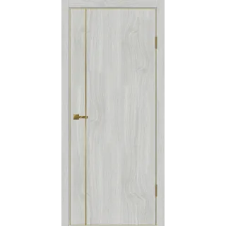 Дверное полотно SOFTWOOD TECHNO GOLD MV1 800х2000 цвет Орех американский светлый Левое/Правое VD082568