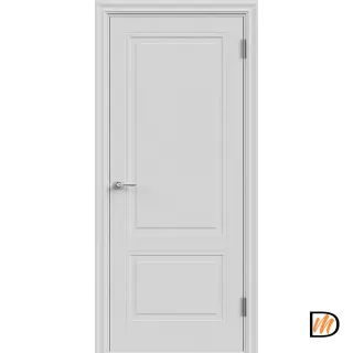 Дверное полотно Эмаль SCANDI NEO 7 глухое 2P 600х2000 цвет Светло-серый Левое/Правое VD1004224