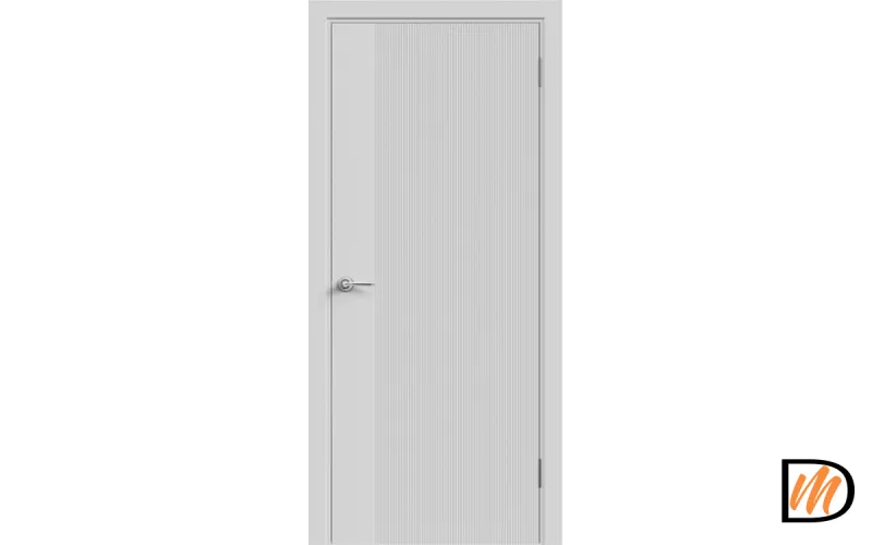 Дверное полотно Эмаль Scandi 3D 2 700х2000 цвет Светло-серый Левое/Правое VD1005097