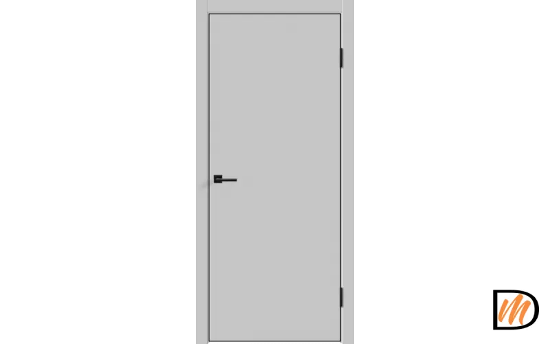 Дверное полотно Эмаль Flat глухое 700х2000 цвет Светло-серый Левое/Правое VD1005205
