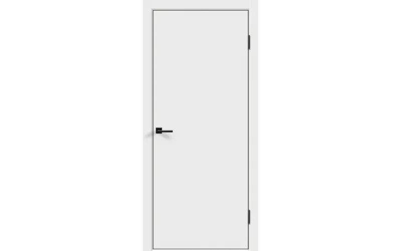 Дверное полотно Эмаль ФЛЭТ 40/БЛЭК глухое 600х2000 цвет Белый Левое/Правое VD1007688