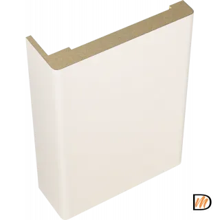 Наличник телескопический L 8мм Эмаль цвет Слоновая кость 100х25х2440  VD1010361