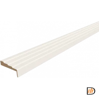 Наличник фигурный Эмаль цвет Слоновая кость 80х35х2200  VD1010916