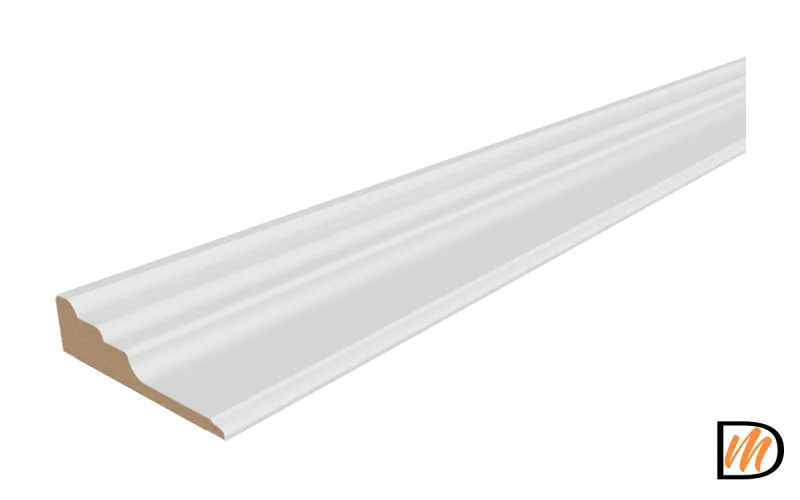 Наличник Ledo Эмаль цвет Светло-серый 85х22х2440  VD1010938