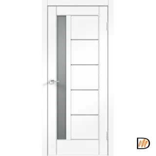 Дверное полотно SoftTouch SoftTouch PREMIER 3 900х2000 цвет Ясень белый структурный стекло Мателюкс Левое/Правое VD1030028
