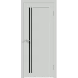 Дверное полотно EMALUX XLINE 8 800х2000 цвет Доломит стекло Лакобель черное Левое/Правое VD1291354