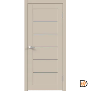 Дверное полотно EMALUX LINEA 1 800х2000 цвет Кварцит стекло Мателюкс Левое/Правое VD1292792