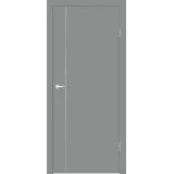 Дверное полотно EMALUX Galant M1 800х2000 цвет Серый Агат Левое/Правое VD1300181