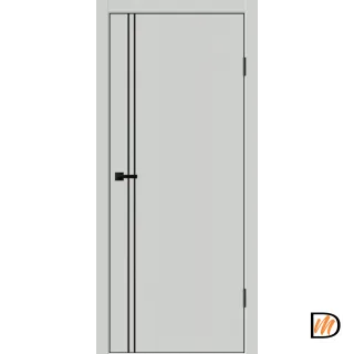 Дверное полотно EMALUX Galant M2 700х2000 цвет Доломит Левое/Правое VD1300212