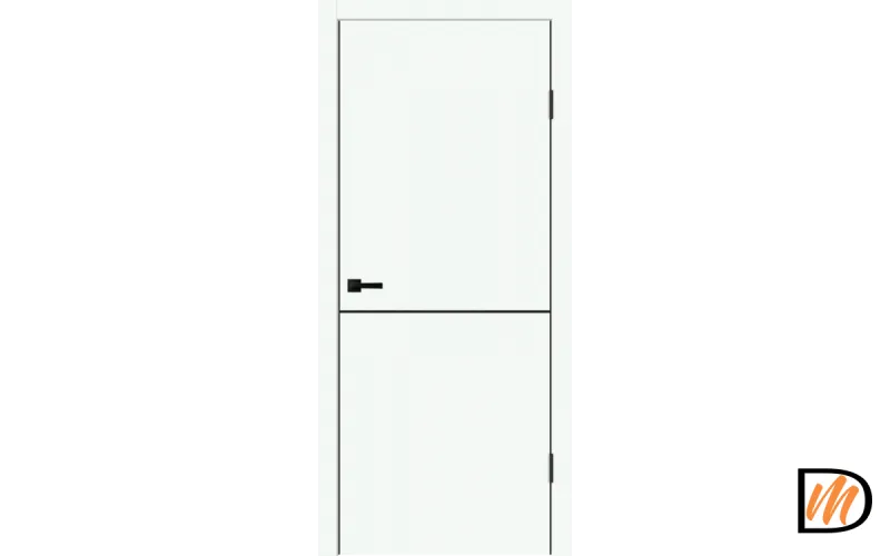 Дверное полотно EMALUX TECHNO BLACK H1 900х2000 цвет Эльбрус Левое/Правое VD1300288
