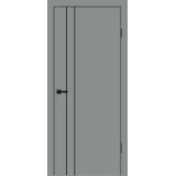 Дверное полотно EMALUX TECHNO BLACK M2 700х2000 цвет Серый Агат Левое/Правое VD1300330