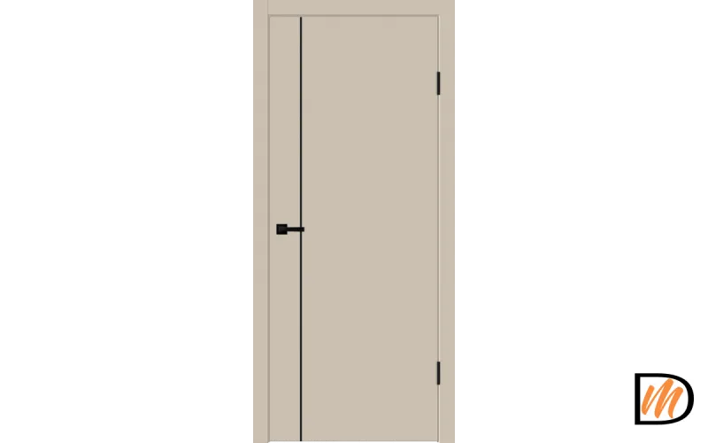 Дверное полотно EMALUX Galant M1 800х2000 цвет Кварцит Левое/Правое VD1300565