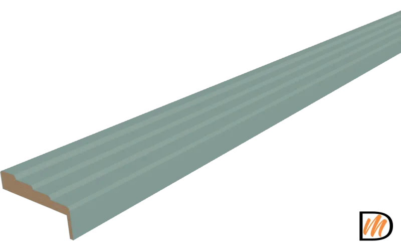 Наличник фигурный EMALUX цвет Зеленый нефрит 80х35х2200  VD1310624