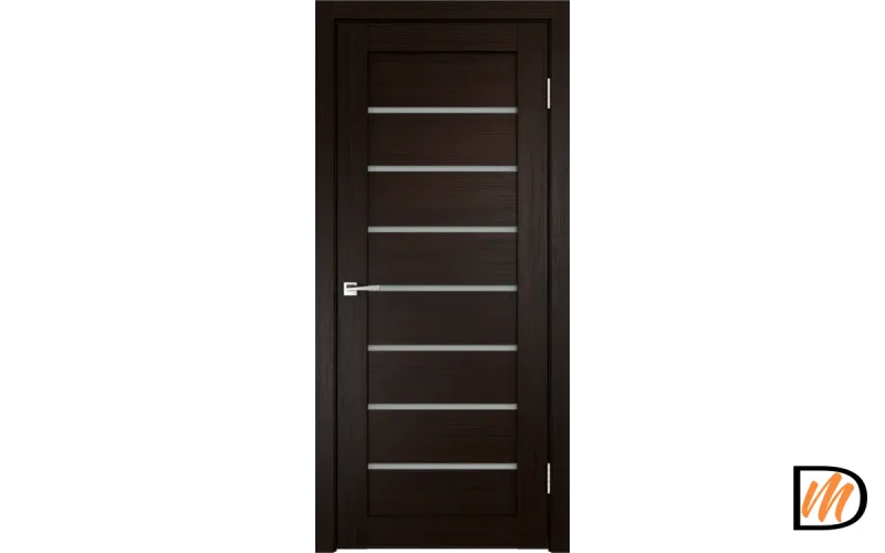 Дверное полотно 3D FLEX UNICA 1 900х2000 цвет Венге стекло Мателюкс Левое/Правое VD500088