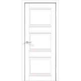 Дверное полотно Экошпон ALTO 3 600х2000 цвет Белый Эмалит Левое/Правое VD810176