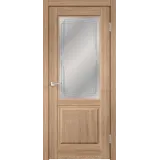 Дверное полотно Экошпон VILLA 2V 700х2000 цвет Дуб Европейский стекло Грани Мателюкс Левое/Правое VD810371