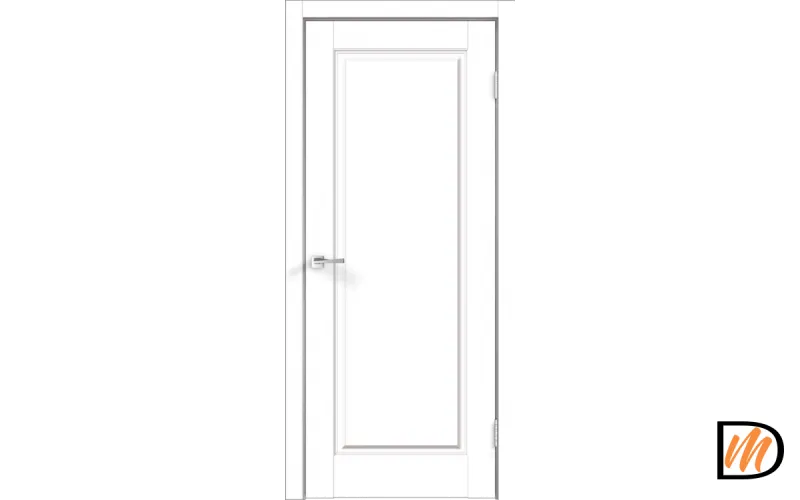 Дверное полотно Экошпон VILLA 4P 700х2000 цвет Белый Эмалит Левое/Правое VD810475