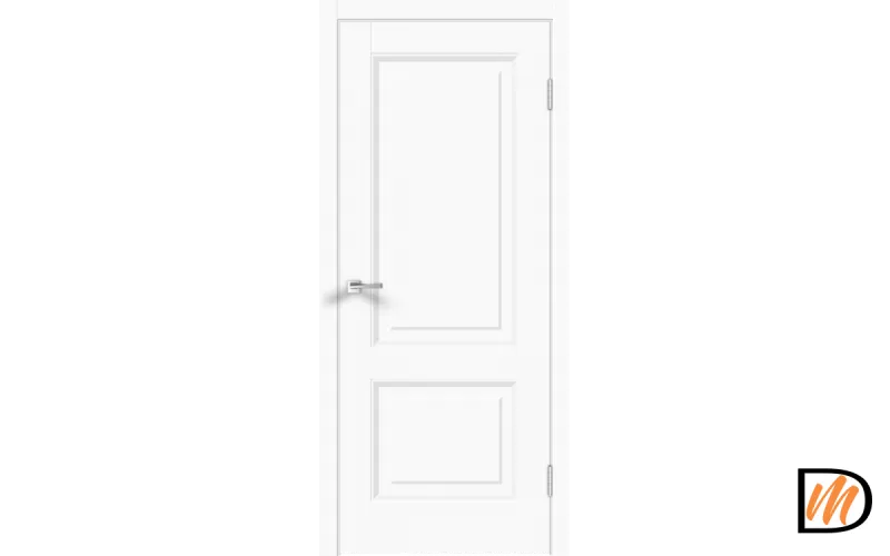 Дверное полотно Экошпон ALTO 6 600х2000 цвет Белый Эмалит Левое/Правое VD810542