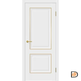 Дверное полотно Экошпон ALTO 30M 2P 700х2000 цвет Белый Эмалит Левое/Правое VD811584