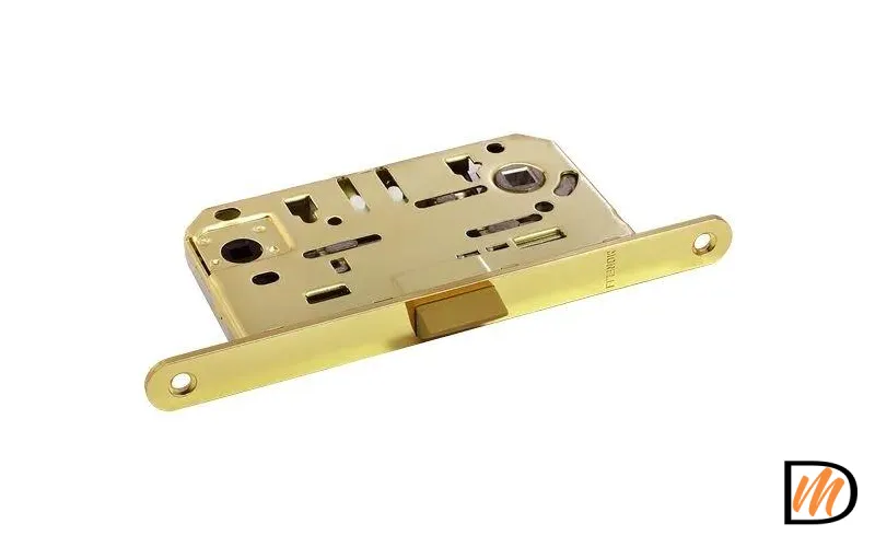 Защелка бесшумная многофункциональная 1895P золото  MSK-9009134