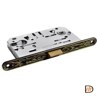Защелка бесшумная под цилиндр 1885P-U бронза итальянская  MSK-9011893