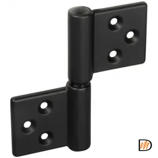 Петли карточные универсальные черный  MSK-9012499