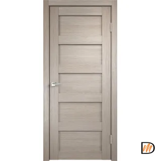 Дверное полотно Экошпон TREND 5P 700х2000 цвет Капучино Левое/Правое VD010087