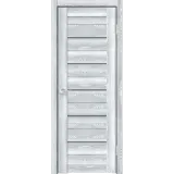 Дверное полотно Экошпон XLINE 15 800х2000 цвет Клён айс стекло Мателюкс Графит Левое/Правое VD017758