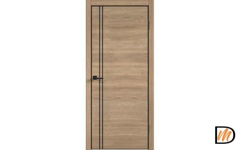 Дверное полотно Экошпон Galant M2 700х2000 цвет Дуб Европейский горизонт Левое/Правое VD023702