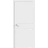 Дверное полотно Экошпон Galant H2 700х2000 цвет Белый Эмалит Левое/Правое VD023905
