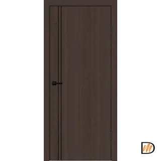 Дверное полотно SOFTWOOD Galant M2 800х2000 цвет Орех американский шоколад Левое/Правое VD025971