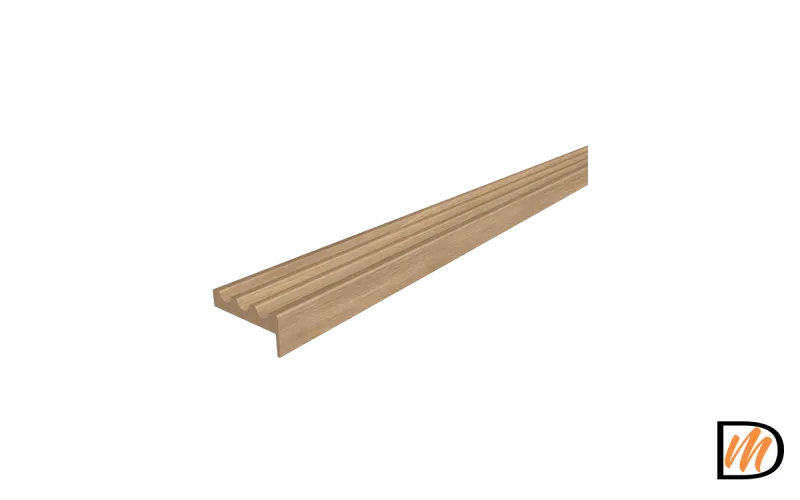 Наличник Канелюр телескопический Экошпон цвет Дуб Европейский 80х25х2200  VD065302
