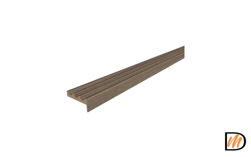 Наличник Канелюр телескопический Экошпон цвет Ильм Европейский 80х25х2200  VD065306