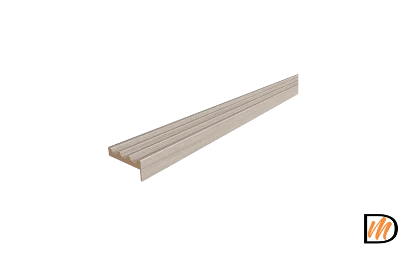 Наличник Канелюр телескопический Экошпон цвет Капучино 80х25х2200  VD065307