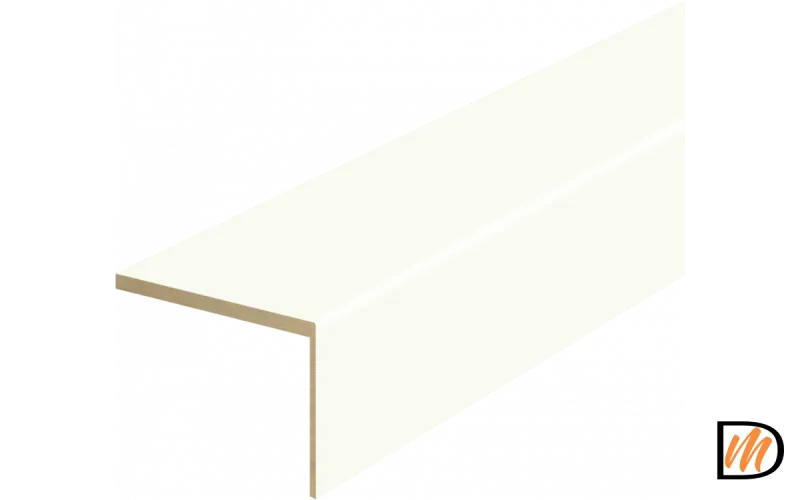 Наличник телескопический L 8мм Экошпон цвет Молочный Эмалит 70х70х2200  VD067207