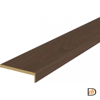 Наличник телескопический L 8мм SOFTWOOD цвет Орех американский шоколад 70х25х2200  VD069312