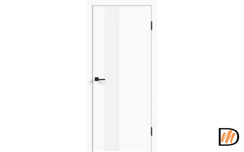 Дверное полотно Эмаль Scandi 3D 1 900х2000 цвет Белый Левое/Правое VD1001913