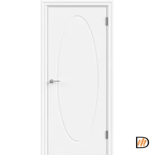 Дверное полотно Эмаль VERONA 4 700х2000 цвет Белый Левое/Правое VD1003033