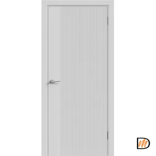 Дверное полотно Эмаль Scandi 3D 2 800х2000 цвет Светло-серый Левое/Правое VD1003953
