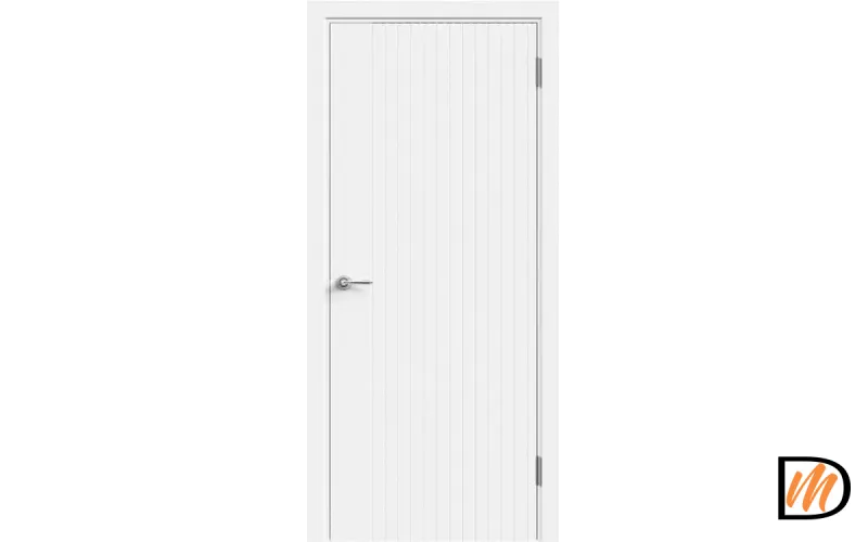 Дверное полотно Эмаль Scandi 3D 2 700х2000 цвет Белый Левое/Правое VD1004032