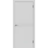 Дверное полотно Эмаль Scandi 3D 8 800х2000 цвет Светло-серый Левое/Правое VD1005149